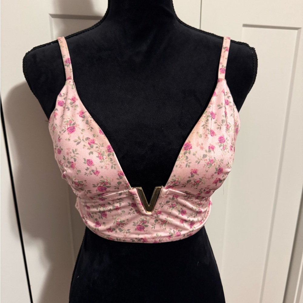 Victoria's Secret Pink Floral Bikini top